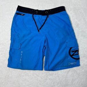 Zhik blue Quantum board shorts Size 34 #surf